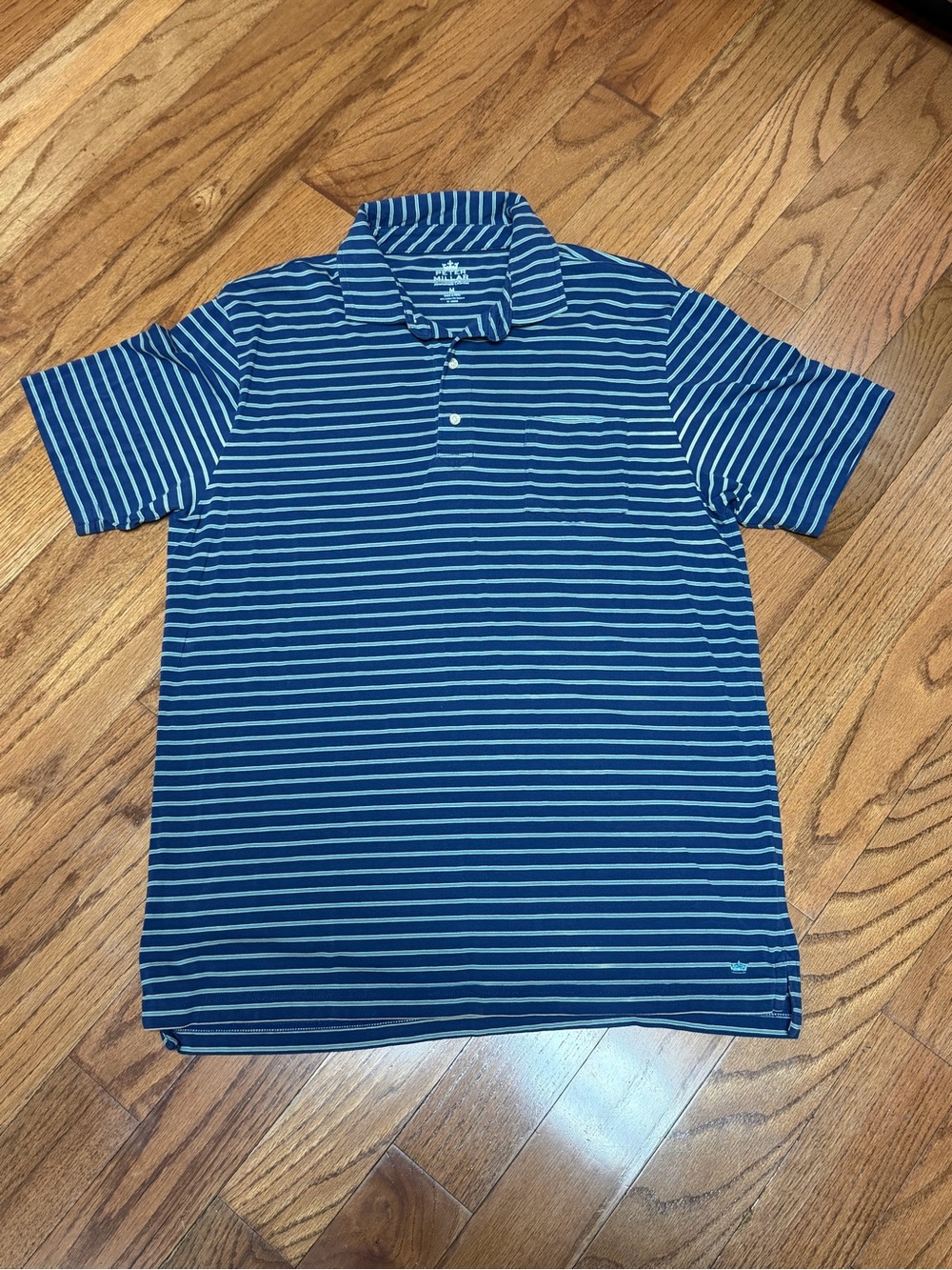 Men’s Peter Millar Golf Polo Shirt, Mountainside Collection, Size Medium